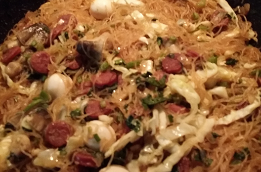 Asian noodle dish